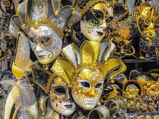 Masks Of Venice