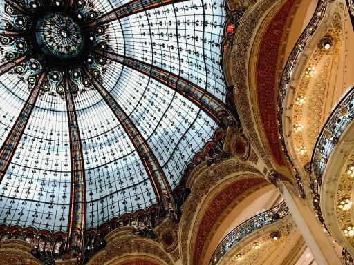 Beautiful Dome of Galeries Lafayette