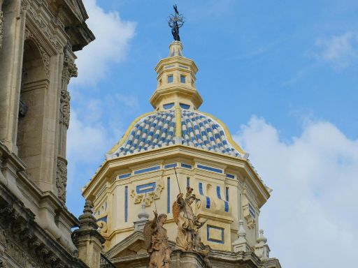 Ornate Dome of Seville Cathedral